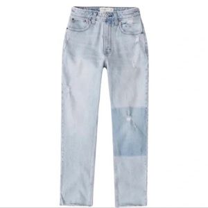 Abercrombie High Rise Mom Jeans